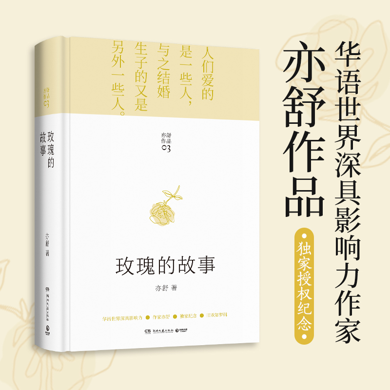 玫瑰的故事 亦舒著 刘亦菲佟大为主演电视剧原著现代长篇小说