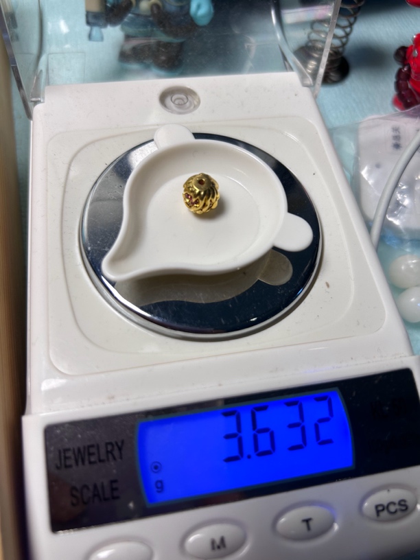 足金纯金黄金火菩提