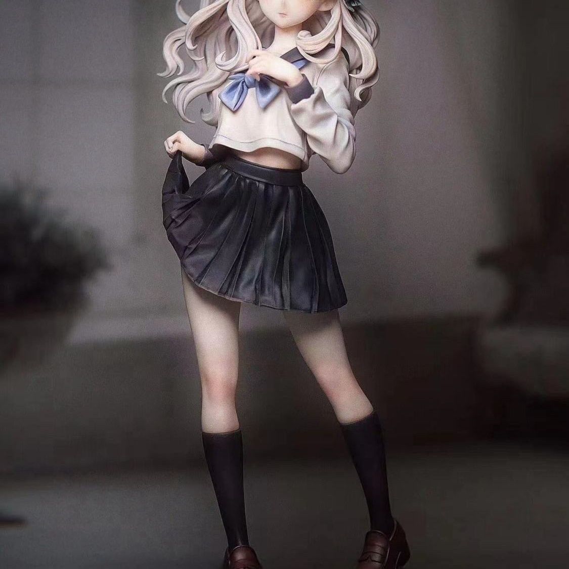 十三机兵防卫圈冬坂五百里手办动漫美少女雕像摆件