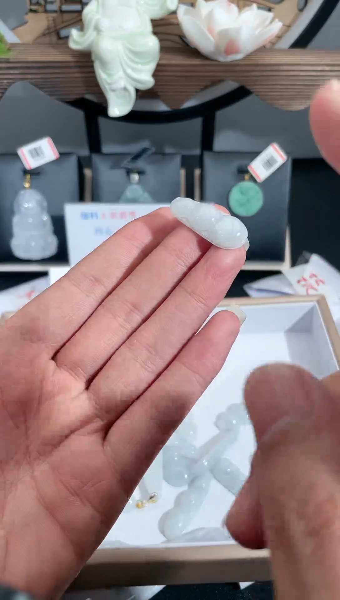 【闪购商品】翡翠颈饰未镶嵌12584