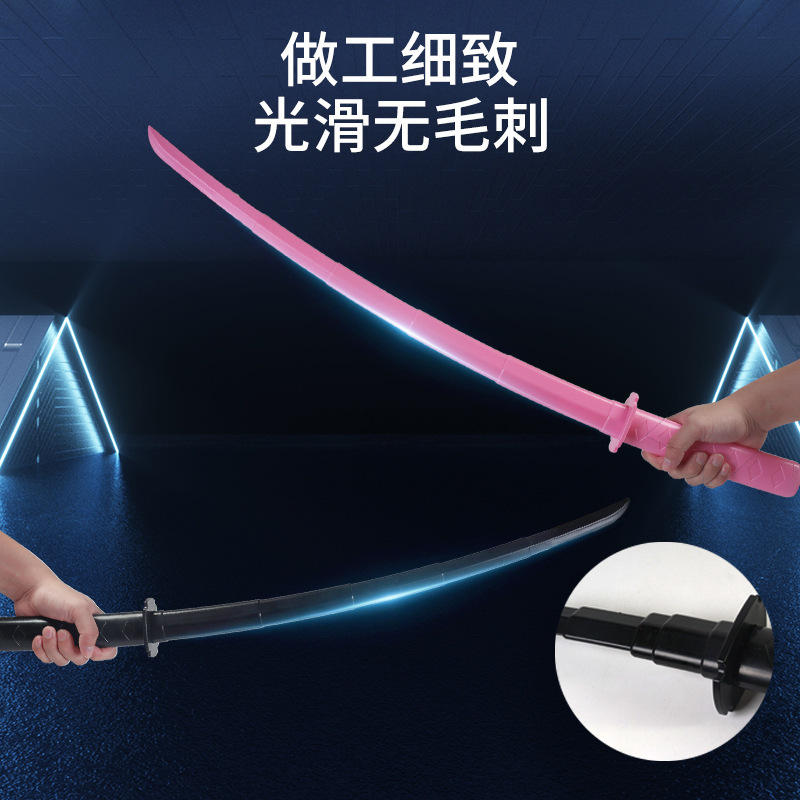 3d打印伸缩刀重力直出萝卜收缩剑刀黑粉色解压玩具模型自动螺旋
