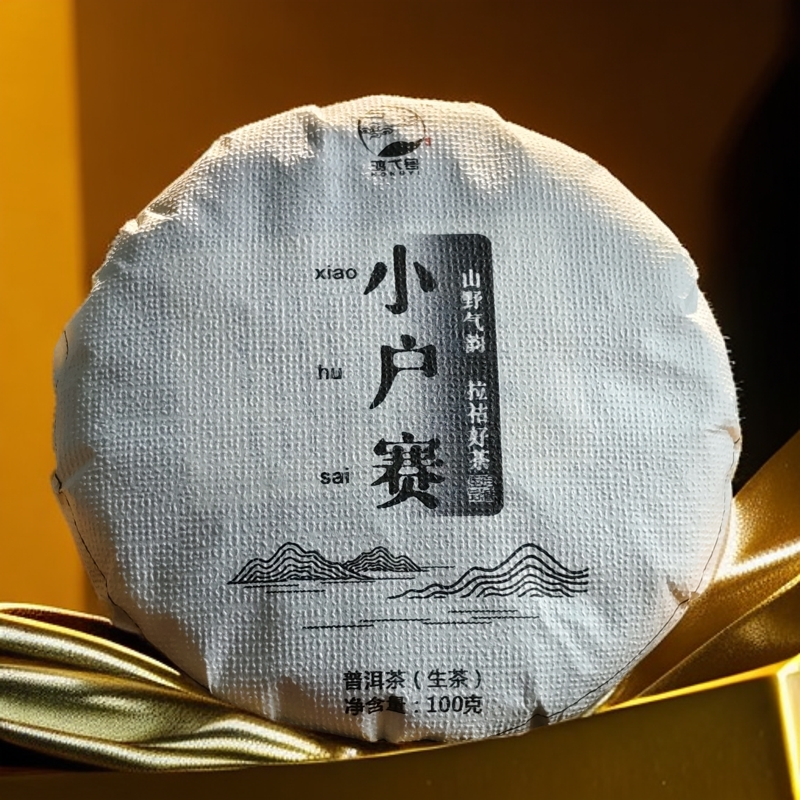 2024年小户赛头春古树100克茶饼
