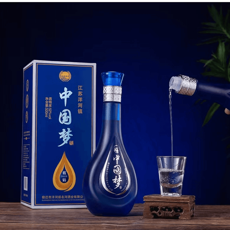 海蓝梦香中国梦MLx6瓶礼盒装酒业纯粮送礼浓香型52度500