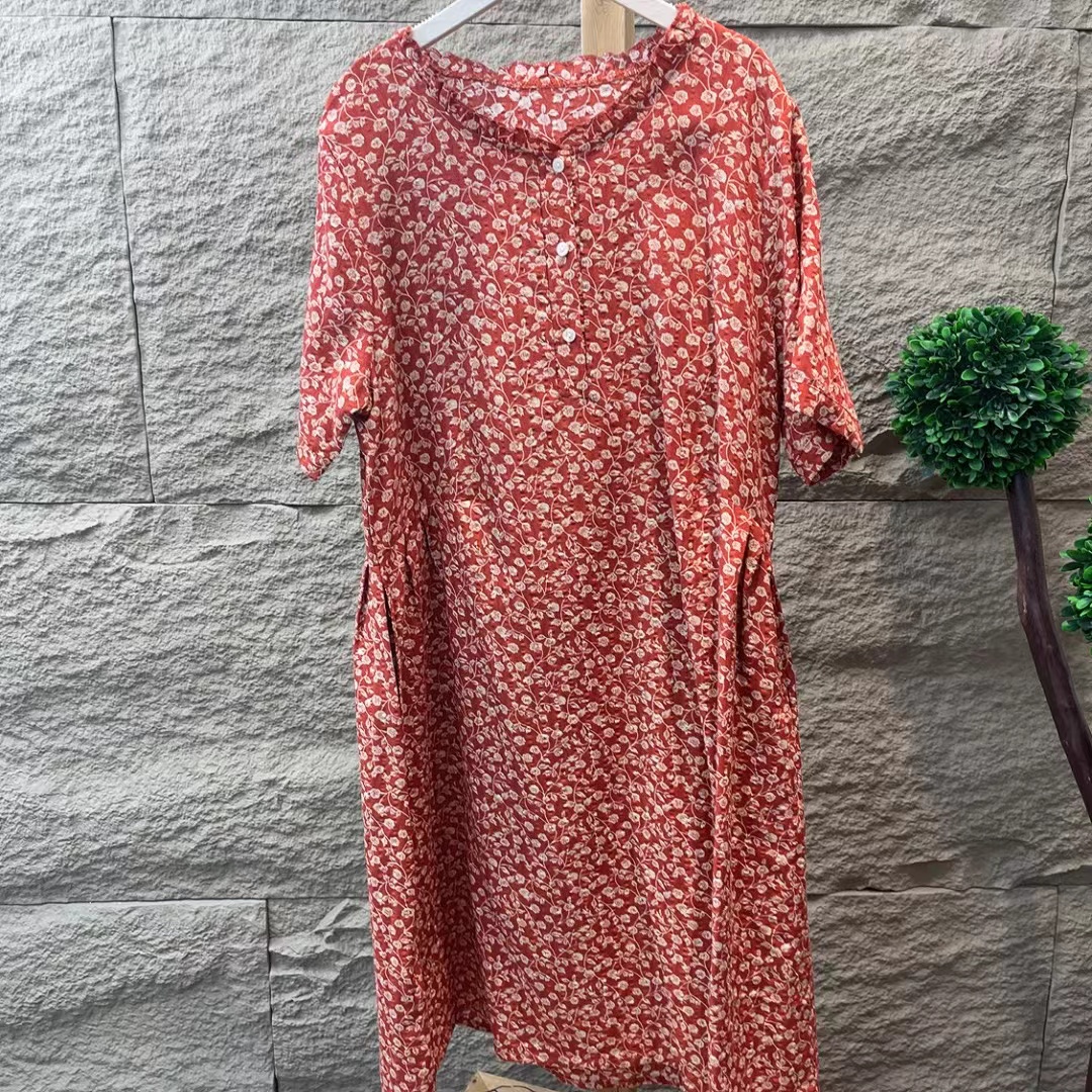 4267新款夏季洋气减龄气质连衣裙QZ