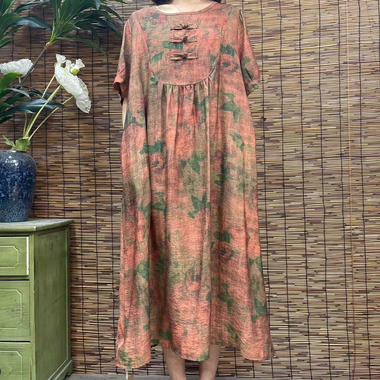 2468新款春夏气质减龄显瘦连衣裙QZ