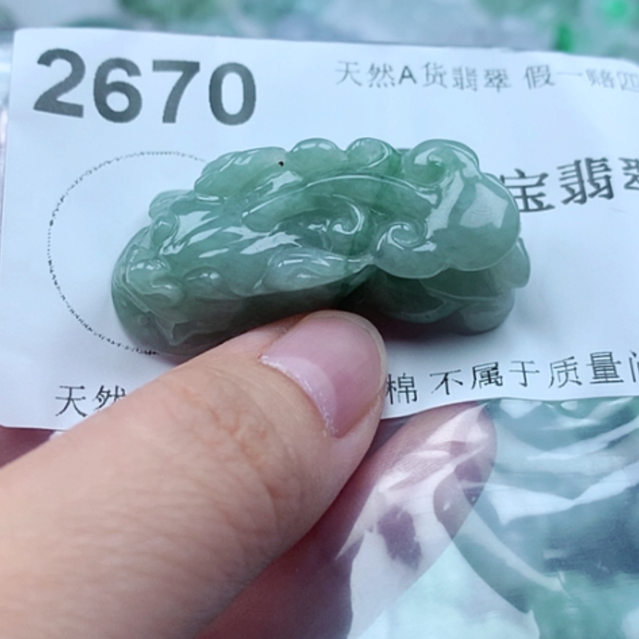 【闪购商品】翡翠颈饰未镶嵌