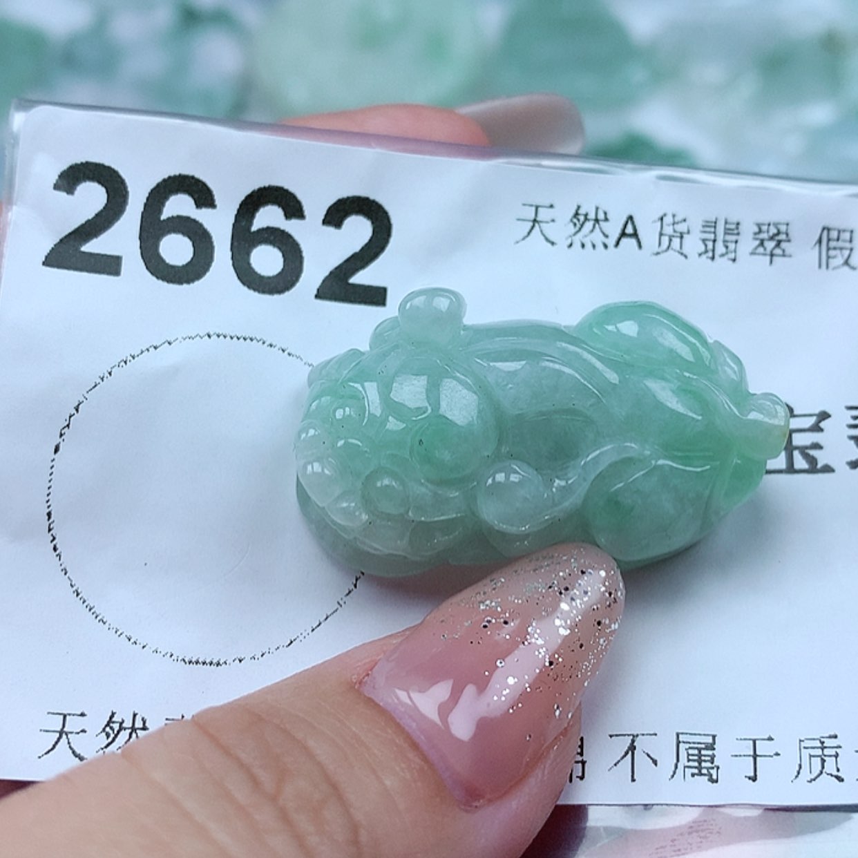 【闪购商品】翡翠颈饰未镶嵌