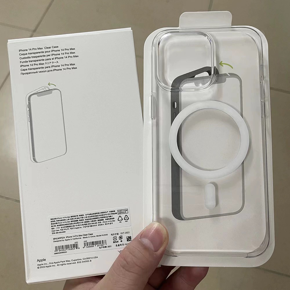 准新品  平替适用iPhone13/1415Promax磁吸MagSafe透明保护手机壳