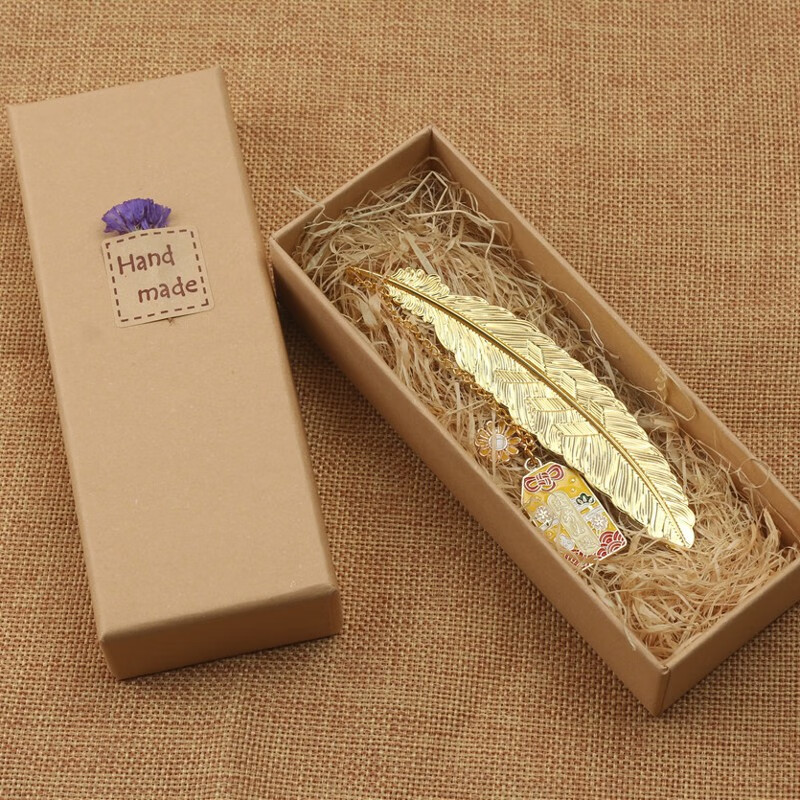 书签生日毕业礼物礼盒DIY姓名 逢考必过御守 纸袋款