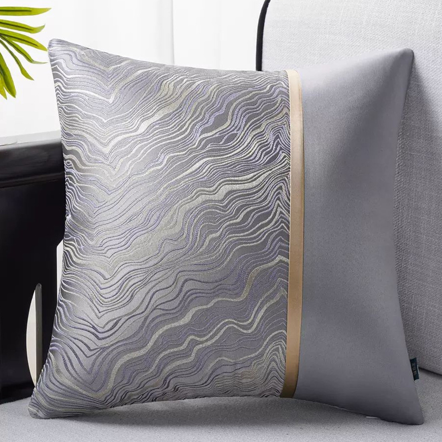 新中式抱枕客厅卧室沙发靠垫不含芯靠枕套套罩轻奢高级感大靠背枕