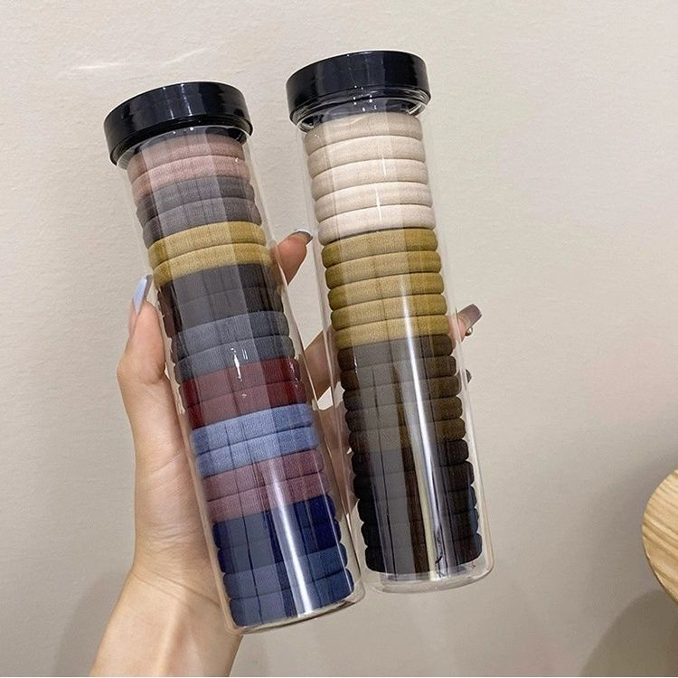 【杪杀活动中】高弹力橡皮筋女扎头发头绳高马尾发圈秋冬发绳皮套