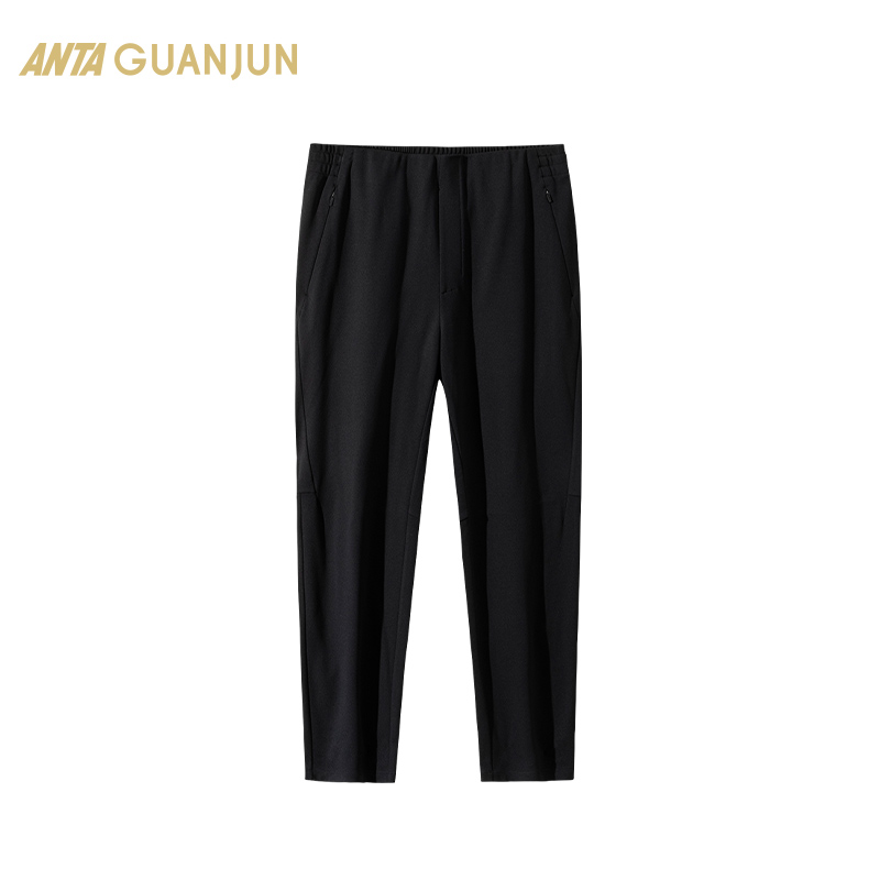 安踏冠军GUANJUN全天候系列 针织休闲可运动男士商务裤152440304