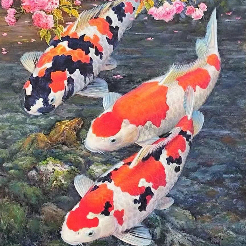 锦鲤直播纯种冷水鱼耐活好养