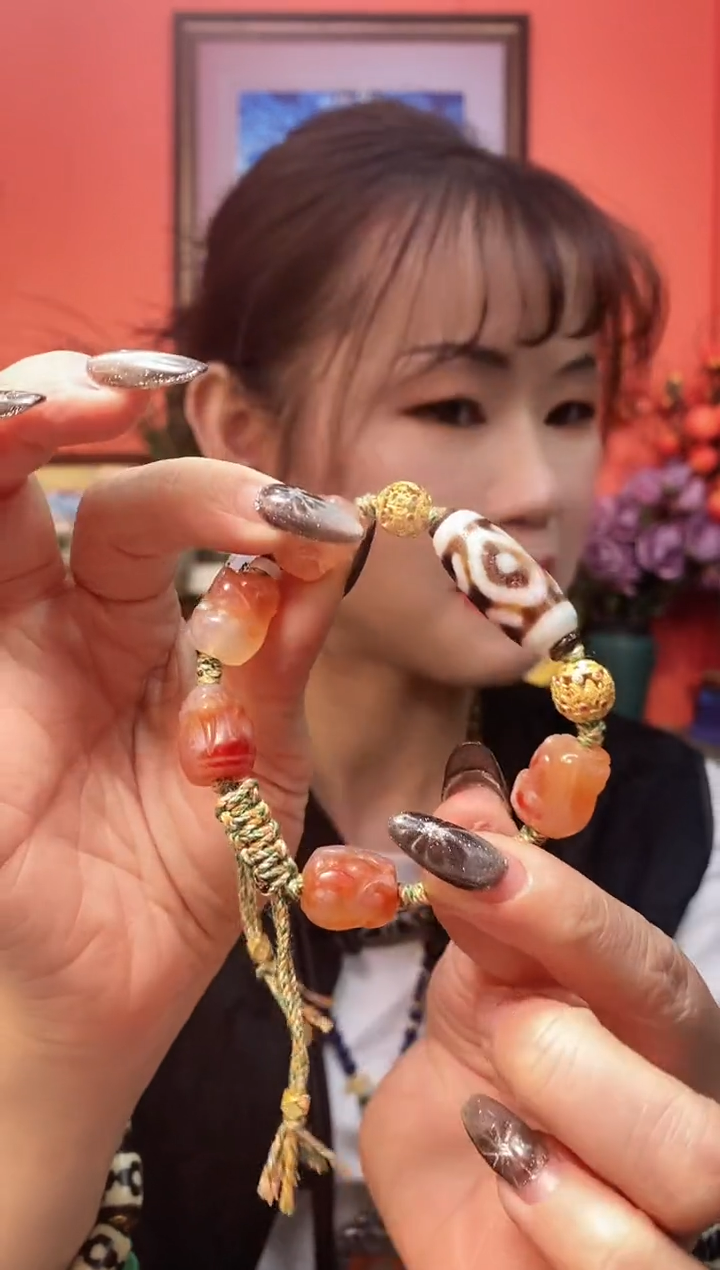 【闪购商品】玛瑙/玉髓手串未镶嵌多样性发货-554