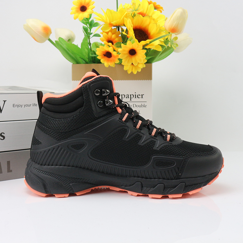 D069（运动码）女款 防水高帮轻便防滑缓震耐磨户外运动鞋1仓