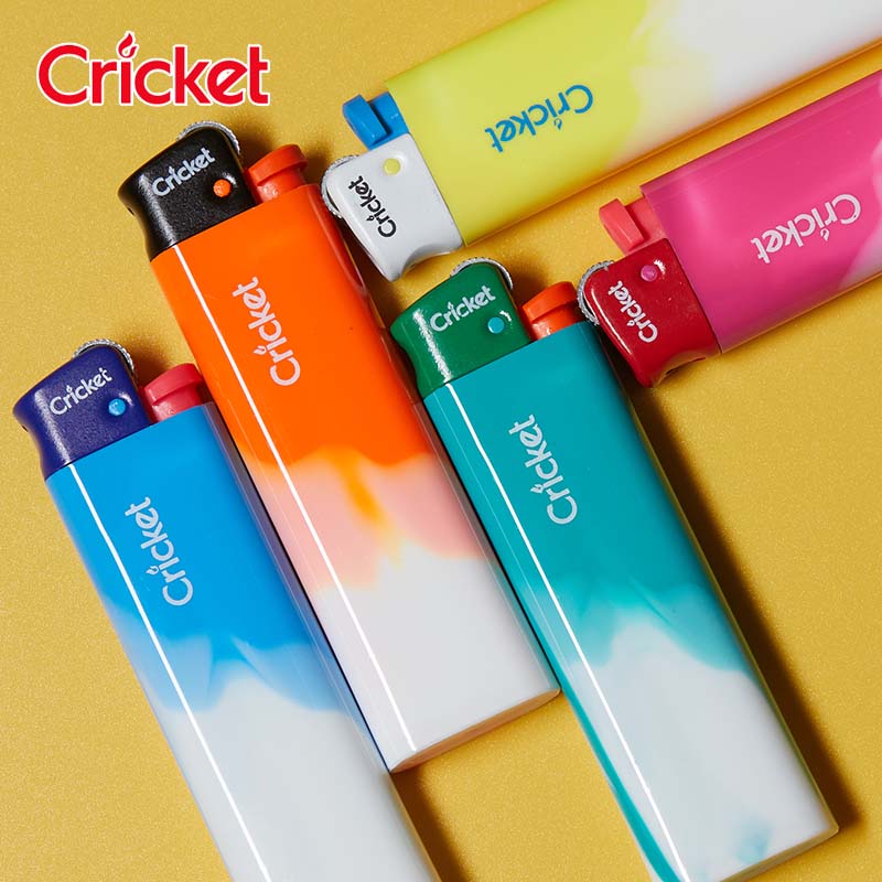 瑞典cricket草蜢原装进口安全防爆一次性滑轮打火机广告定制LOGO