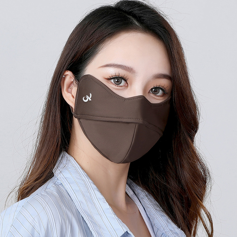 2023新款保暖口罩女高颜值秋冬季时尚网红加绒防风防寒面罩加厚男