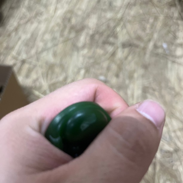 【闪购商品】绿弥勒摆件一个