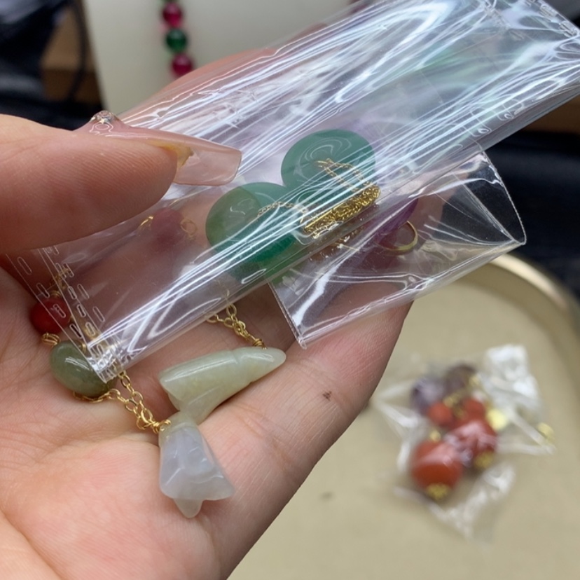 【闪购商品】玛瑙/玉髓颈饰合金吊坠