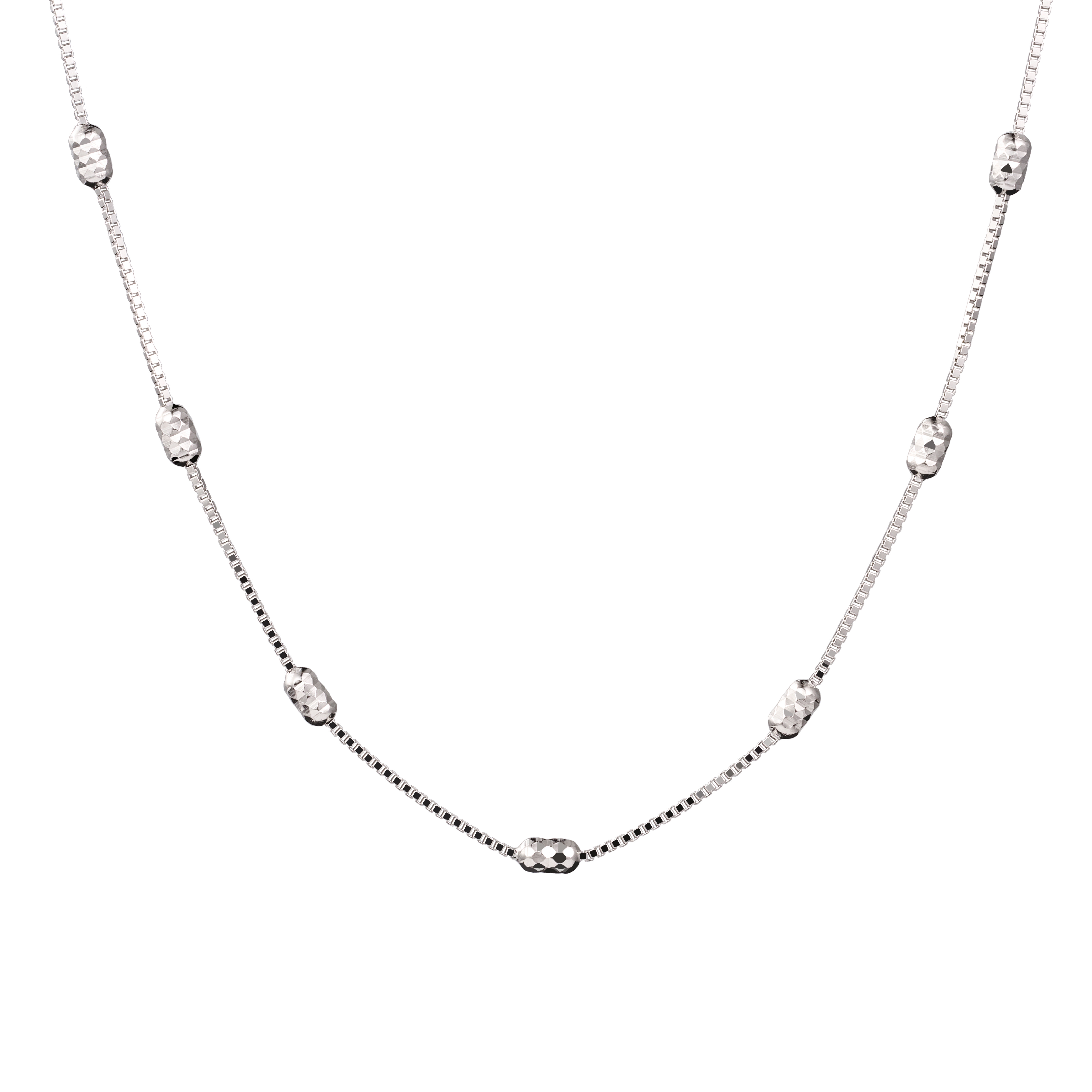 链子925银 纯银【波光银河】项链简约时尚