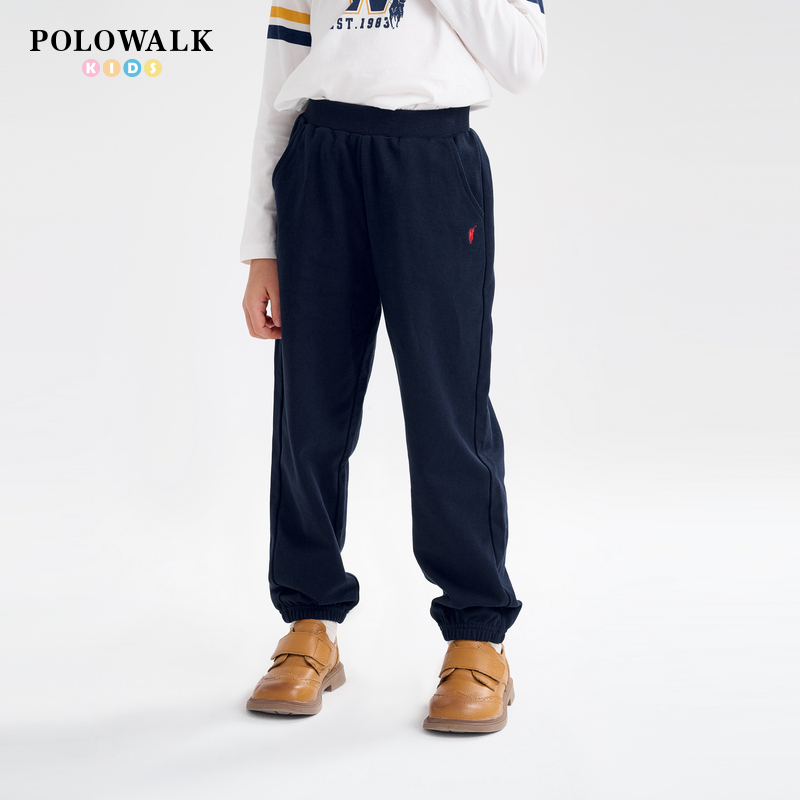 POLOWALK新品男童小毛圈卫裤A2SW433B0031