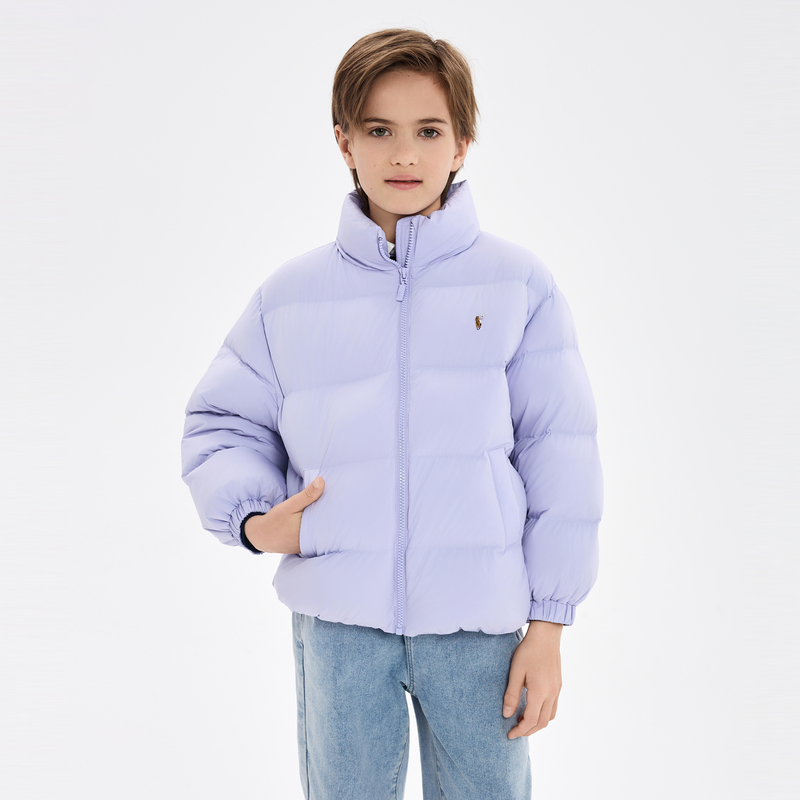 POLOWALK童装2025秋季冬季新款立领长袖男童羽绒服C9XW441K0101