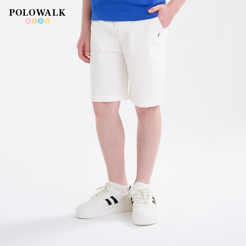 POLOWALK童装新品夏季短裤休闲裤中裤AROW423D0251
