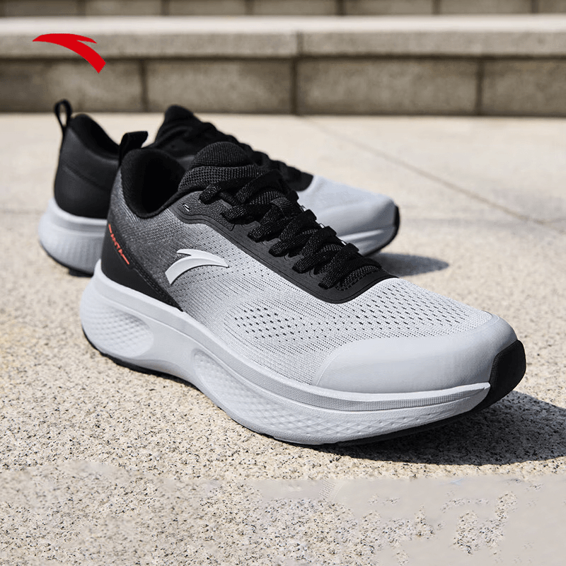 ANTA/安踏踩云男鞋春季新款软底舒适跑步鞋缓震健步透气休闲鞋