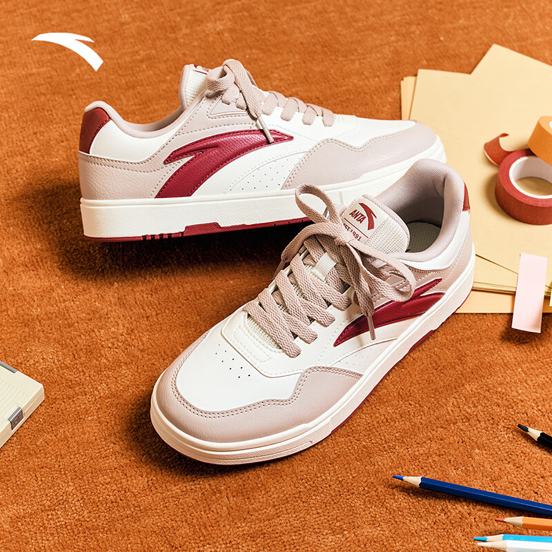 安踏BASIC板鞋秋冬新款男女同款低帮运动休闲鞋潮流时尚百搭板鞋