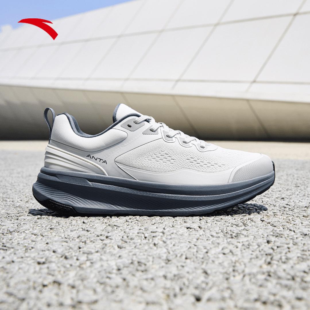 安踏神行训练鞋丨秋季流光风新款男女舒适透气网面运动鞋休