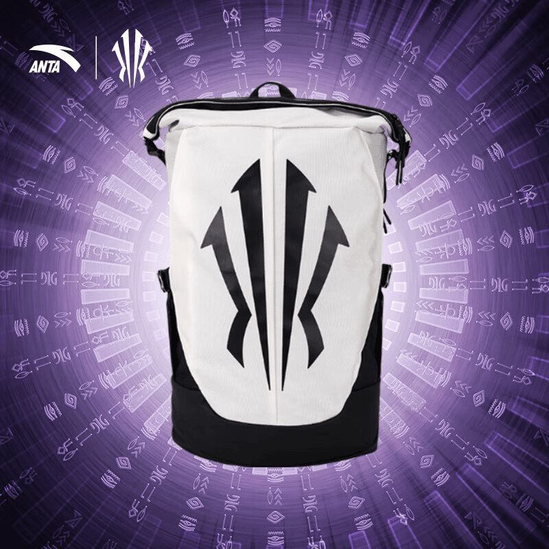 安踏凯里·欧文系列运动双肩背包男女日常简约时尚篮球大容量书包