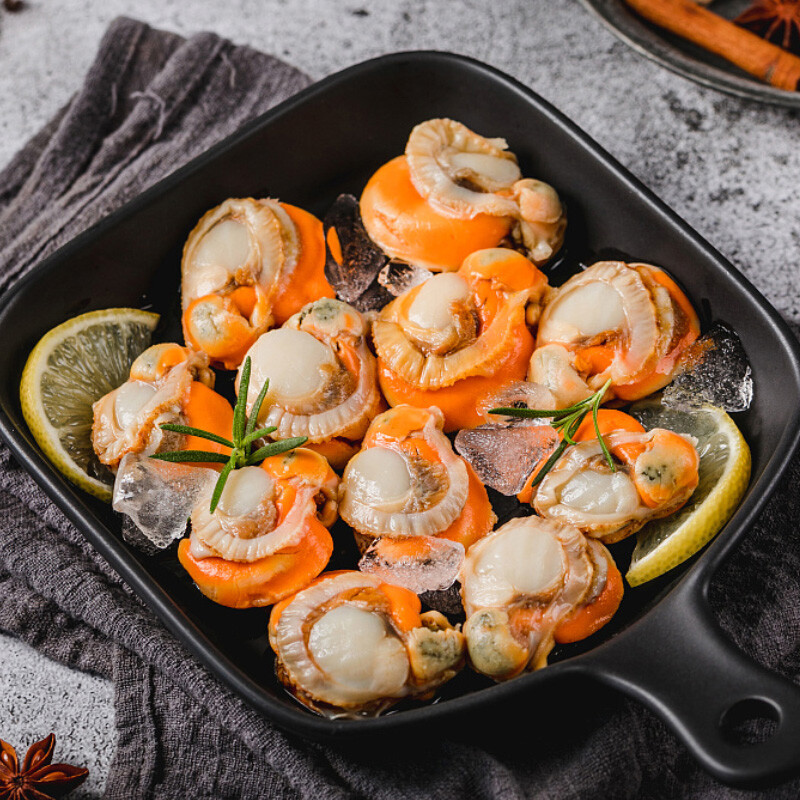 [速冻]新鲜现剥大个扇贝肉到手3斤  连云港直发