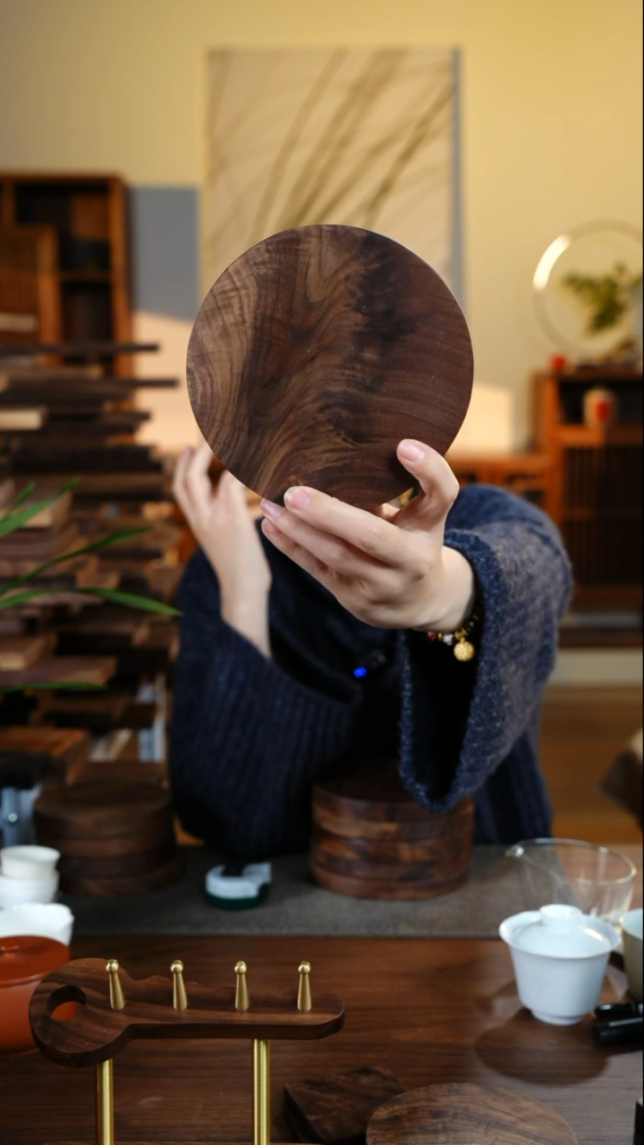 【闪购商品】黑胡桃339茶盘