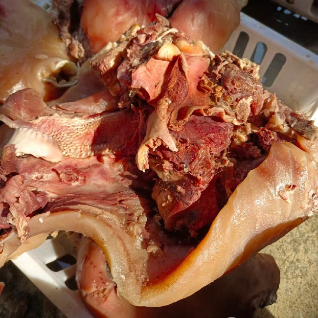 【现卤五香牛头肉】充饥食品美食