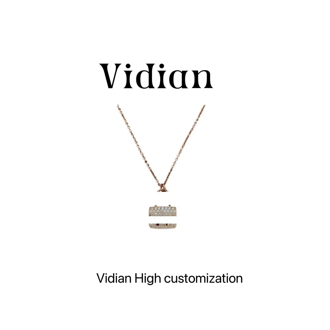 Vidian 时尚设计包包项链