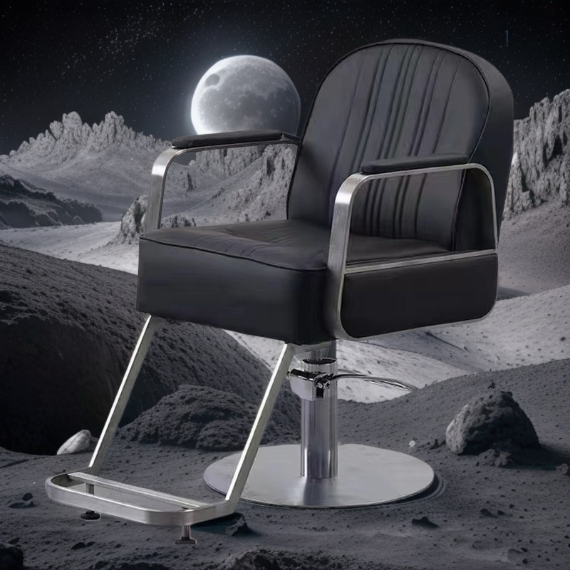 高档理发店椅子美发店专用剪发椅现代简约网红款