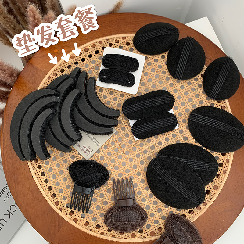 颅顶蓬松夹女发夹隐形垫发根蓬松夹头顶后脑勺海绵发垫刘海小抓夹