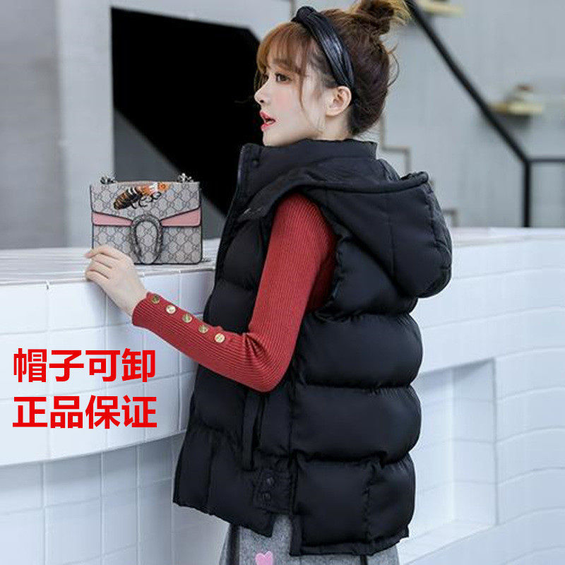 新款马甲女2023秋冬短款马夹外穿百塔时尚坎肩外套上衣