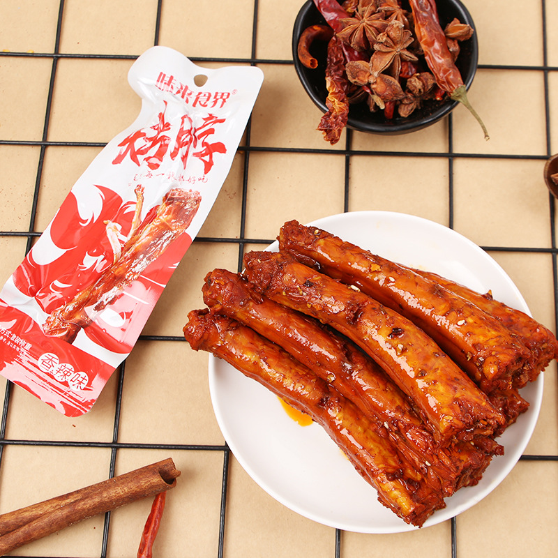 【5.5元/5根】风干烤脖散装卤味肉类手撕熟食肉零食美味鸡脖