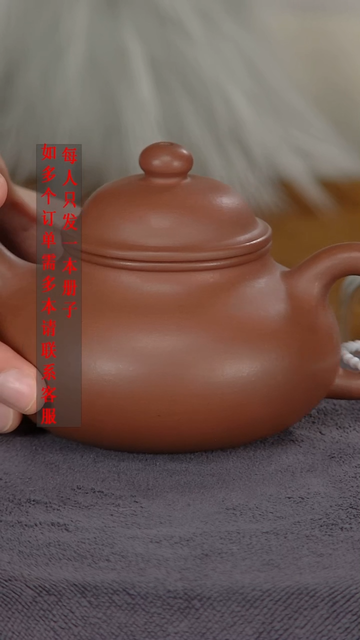 【闪购商品】紫砂茶壶红皮龙容天190CC