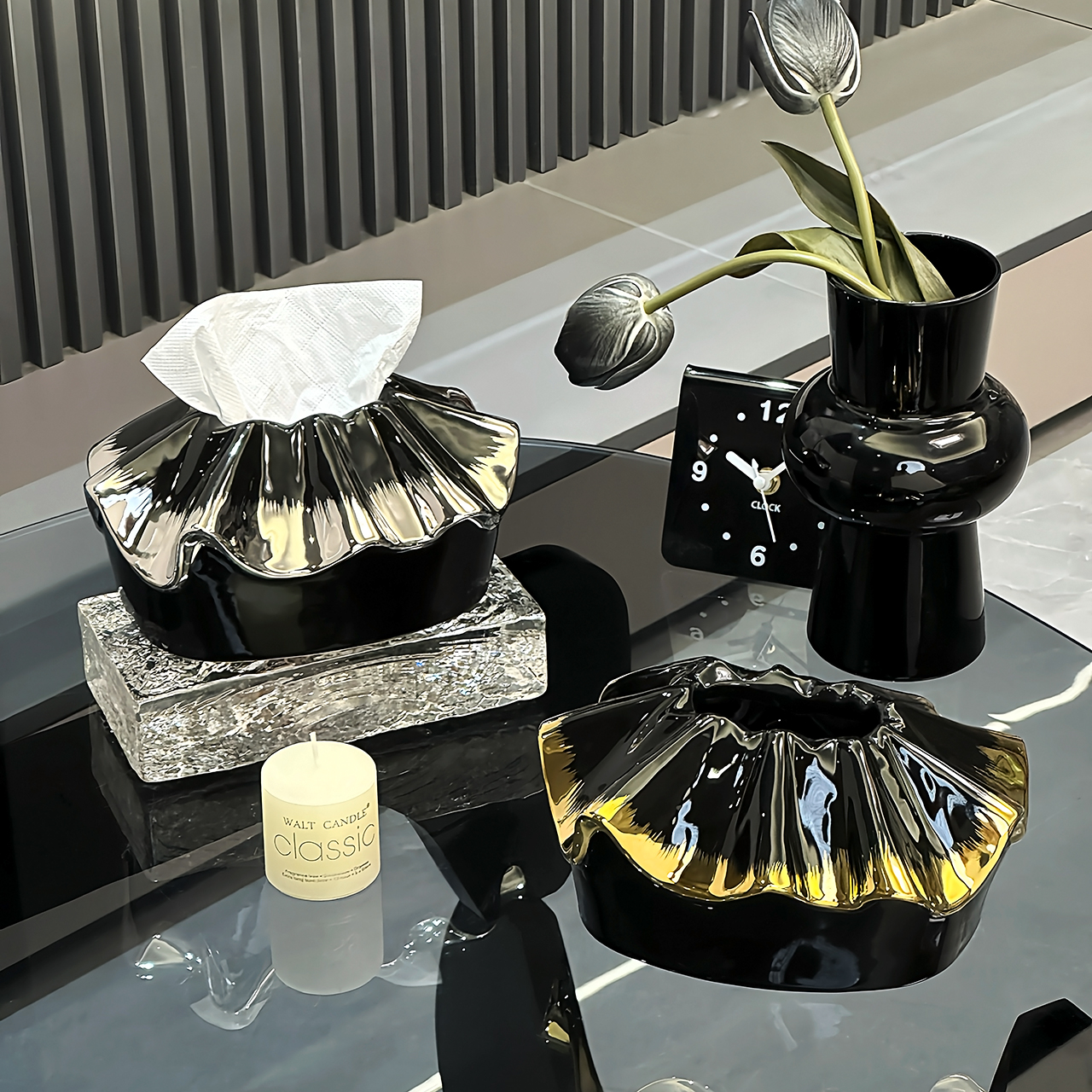 陶瓷可爱包包纸巾盒客厅高级感轻奢抽纸盒创意设计感高档茶几摆件