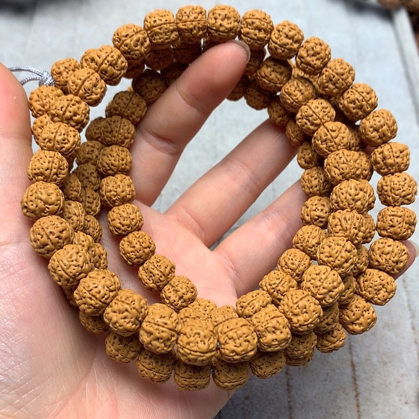 直播专享 五瓣树神小金刚108颗8-9mm左右金刚菩提手串