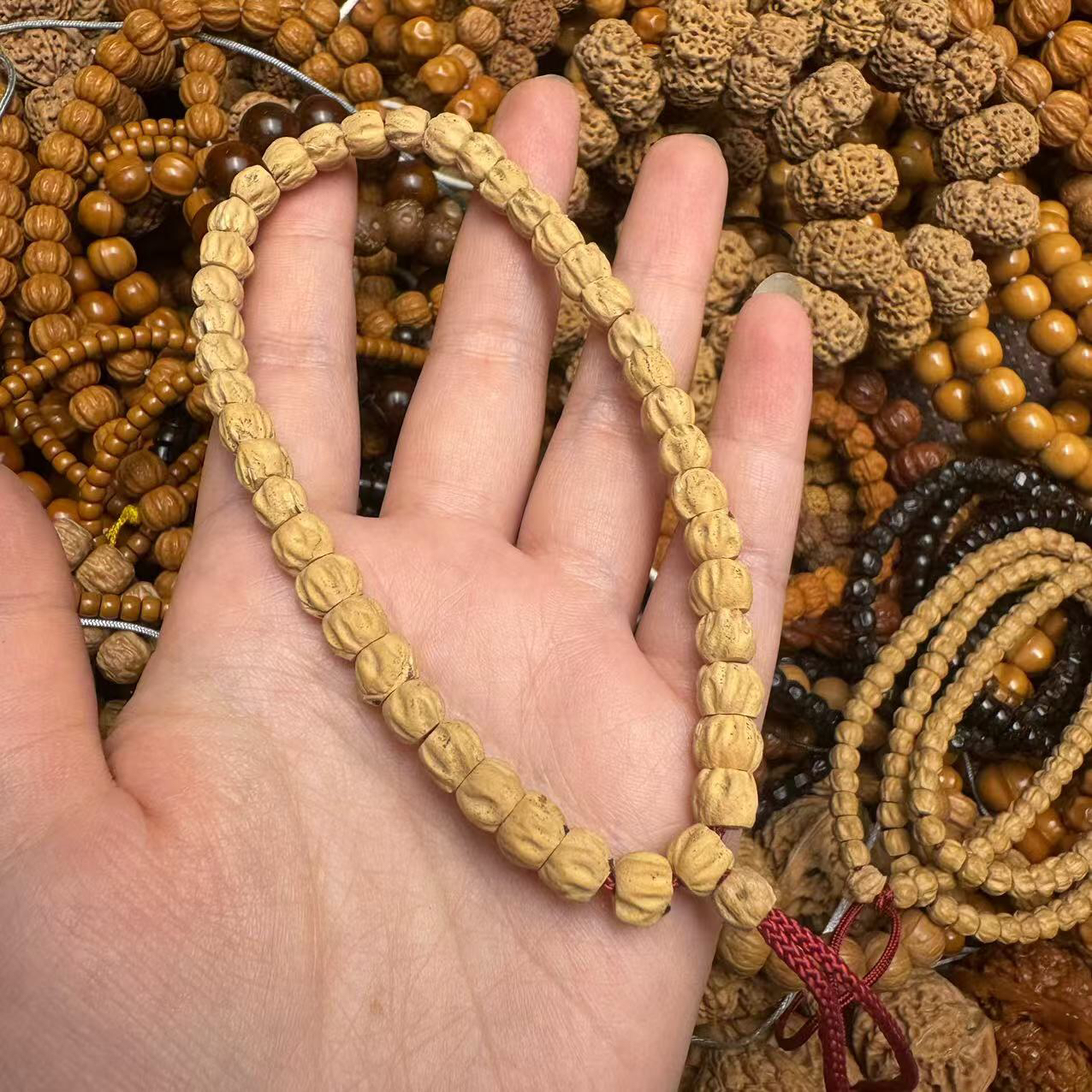 直播福利（三通款）百香手持柏香籽单圈