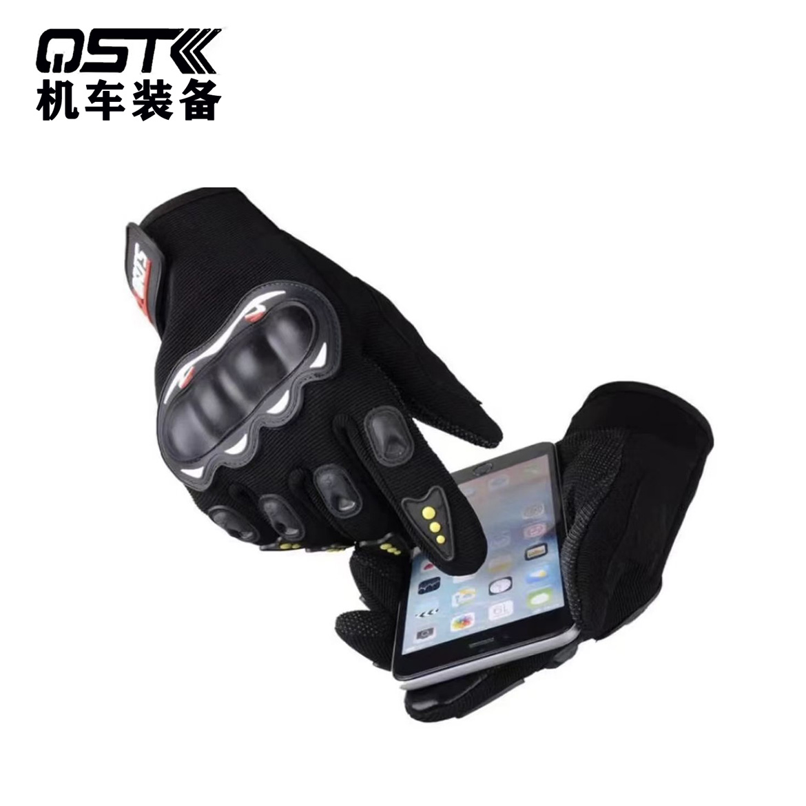 【骑行装备之手套】ABS可手机触屏防水运动面罩头盔骑行面罩机车