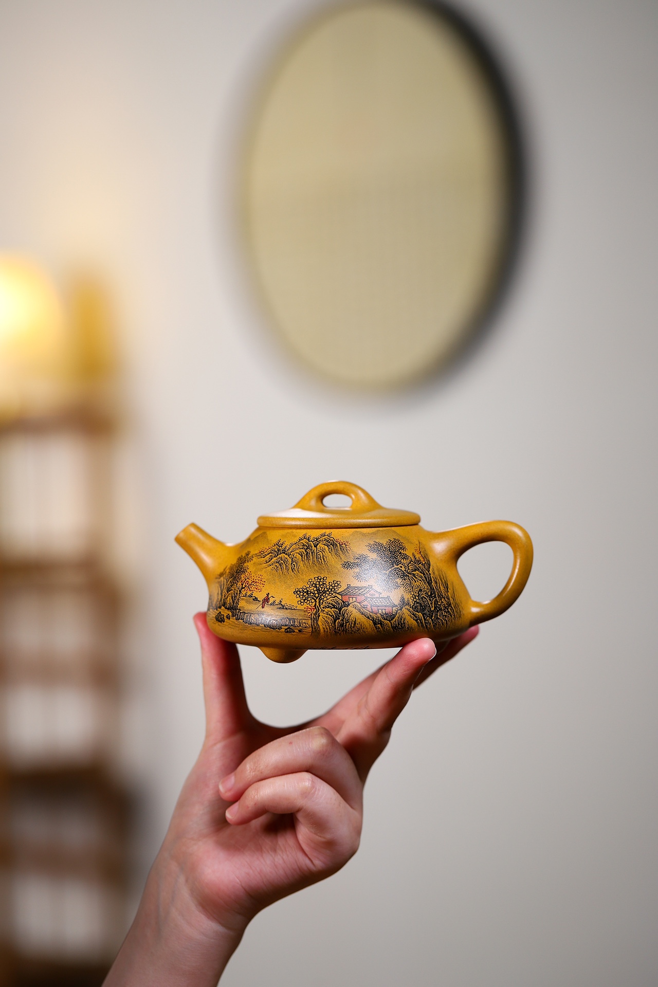 景舟石瓢 容量290 原矿黄金段 严高汪成林老师全手工制作