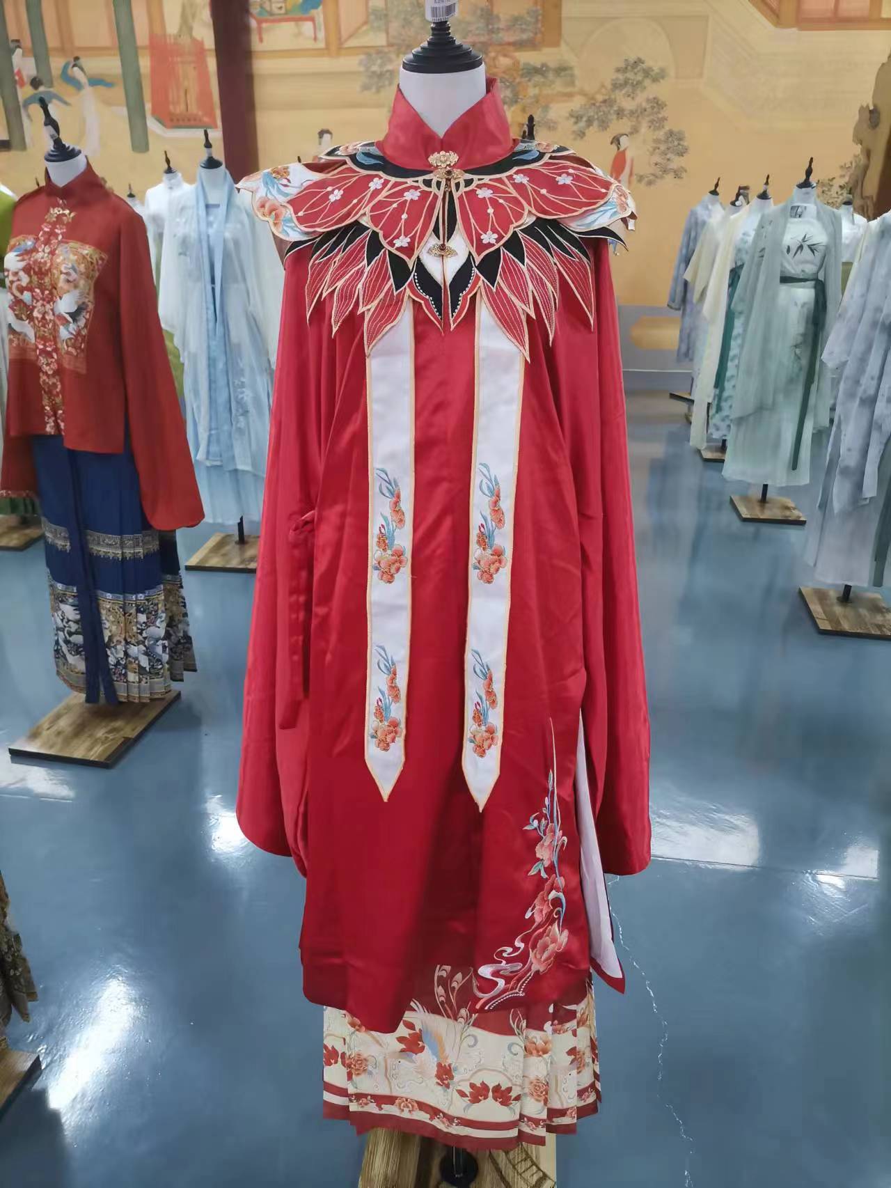 【下单备注编号】汉服马面裙民族服饰秋冬日常中国风少女长款重工