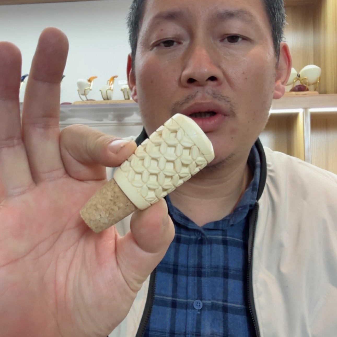 【闪购商品】海泡石砖雕越**丘