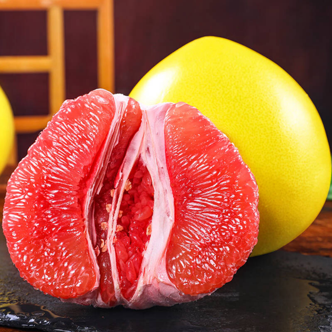 福建红心蜜柚4.5斤新鲜水果当季整箱超甜琯溪红肉柚子