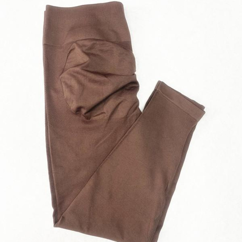 蜜桃臀九分裤 无缝高弹速干KZ-1107