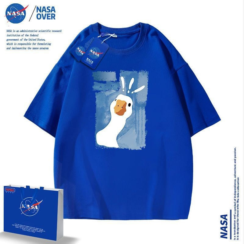 NASA官方联名奇奇怪怪衣服罕见短袖t恤男女夏季休闲上衣半袖